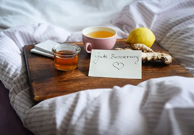 Ingwertee bei Blähbauch